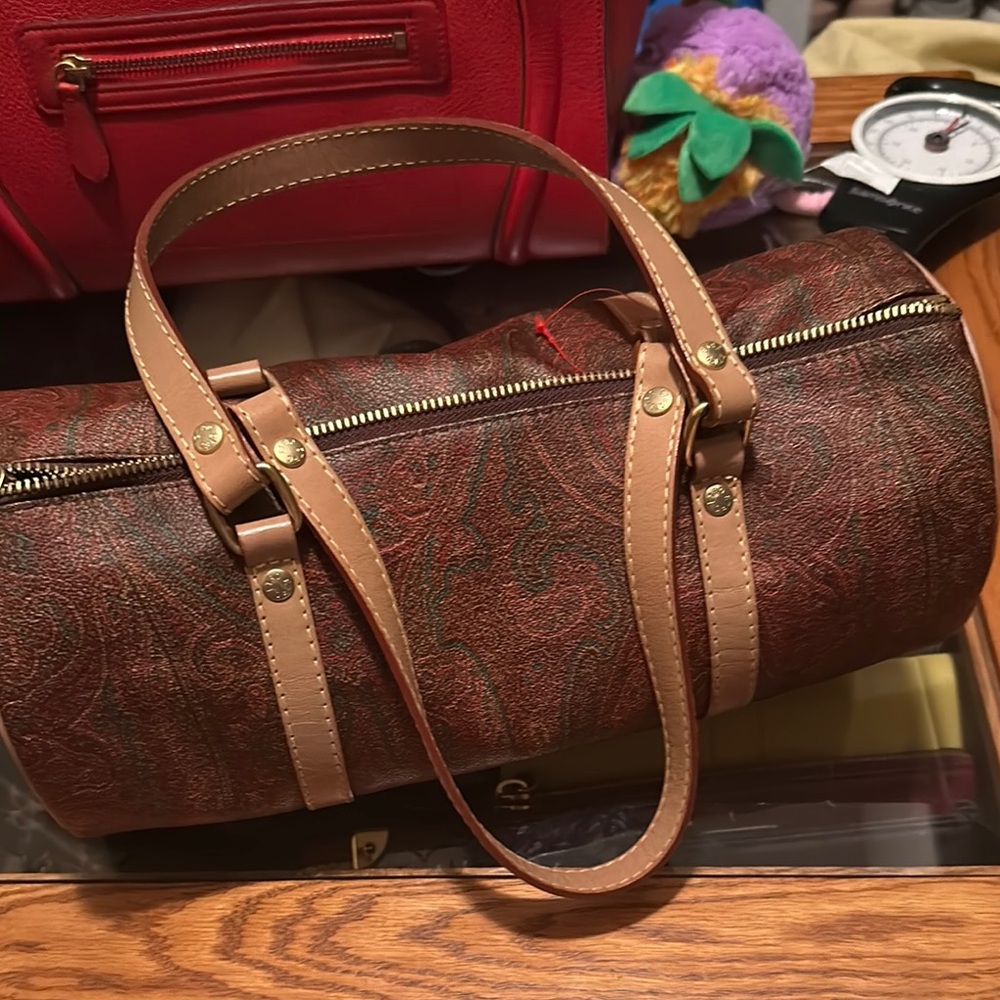 ETRO made in Italy Brown and Tan Women's Bag